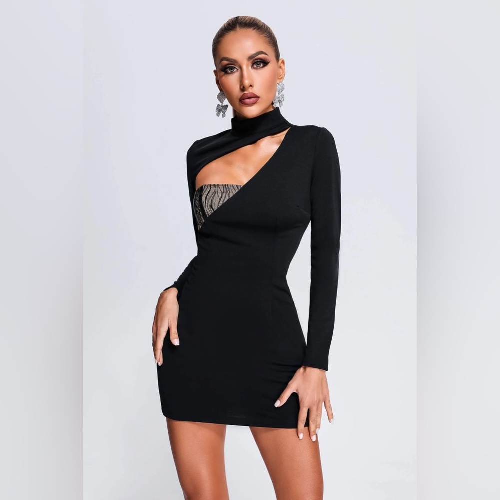 NWT Bella Barnett cutout mini dress